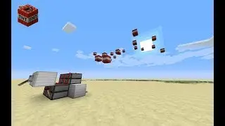 Minecraft 1.12 - Scatter-shot TNT cannon (1.10+) (ULTRA COMPACT)