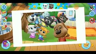 my talking Tom friends II Bermain pool jam dan bernyanyi bersama #mytalkingtomfriends #tom #game