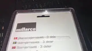 Millarco Chisel Set - 10mm 16mm 20mm