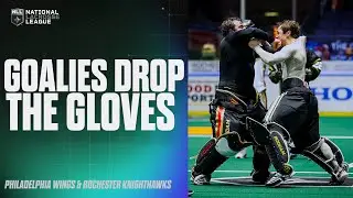 THE GLOVES (and a lot of pads) ARE OFF