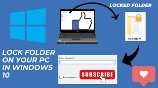 Set password to your private folder in pc | windows 10 | 😍😍😍 | 2024 | Windows 7 , 8 , 10