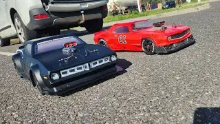 #serpentrc 426 Outlaw 1er pack tranquille sur parking, on la decouvre et on fait une petite Vmax