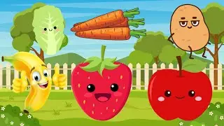 🍌 Aventura cu Fructe si Legume 🥕 Cantece Copii in Romana 🍓