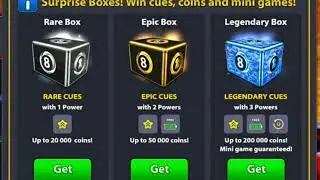8 ball pool free reward link | rare box link in description