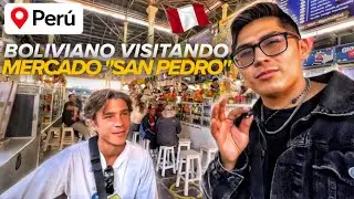 BOLIVIANO VISITANDO el MERCADO SAN PEDRO por PRIMERA VEZ en CUSCO, PER&Uacute;: AS&Iacute; FUE MI EXPERIENCIA 🇵🇪