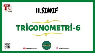 TRİGONOMETRİ-6 | Trigonometrik Özdeşlikler | 11.Sınıf Matematik (2020-2021) #trigonometri #matematik