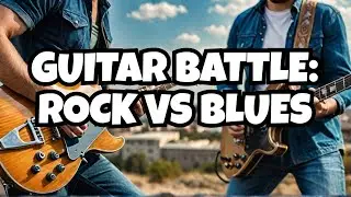 Backroad Rumble Showdown Southern Rock vs Blues for Guitarists