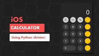 Creating an iOS Calculator in Python | Tkinter GUI Tutorial