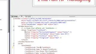 C# Edge 303   WPF29   Xaml Style, TargetType, and Setter