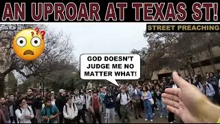 False Accusers, Fake Christians, Perverts, True Christians - Kerrigan Skelly Preaching @Texas State
