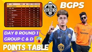 BMPS 2025 Day 8 Points Table &ndash; Soul Back in Top 3? 🔥