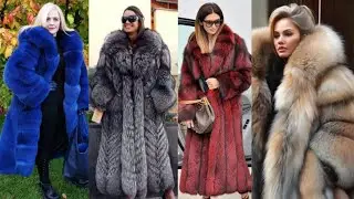 Most Popular Flattering Collection Fur Coat for Girls#winter dress #furcoat #Gucci #hollywood #trend