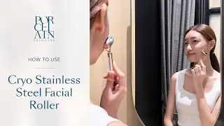 How to use: Cryo Stainless Steel Facial Roller
