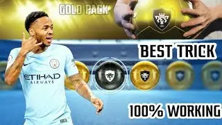 Gold Pack Black Ball Trick | PES MOBILE 19👍