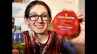 Review - Creme of Nature with Argan Oil from Morocco Perfect Edges Hair Gel