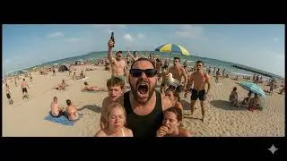 Weekend Beach Clusterfuck - AI Music