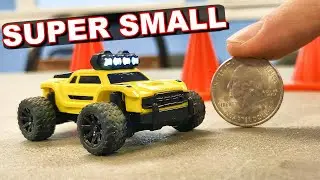 Worlds Smallest FULL FUNCTION RC Car with Lights
