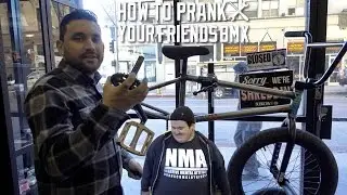 HOW TO PRANK YOUR FRIEND'S BMX BIKE!