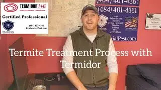 Termite Treatment Process using TERMIDOR