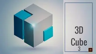 create 3d vector cube | adobe illustrator tutorial