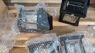 Outdoor Solar Wall Lights - REVIEW - Jyoiat Waterproof Porch Square Lights with 3 Modes and Motion