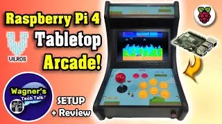Vilros Arcade Mini Tabletop Home Arcade для Raspberry Pi 4