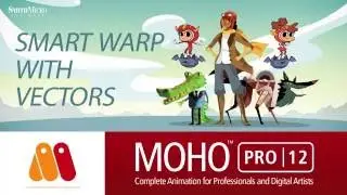Moho Pro 12 (Anime Studio) &mdash; руководство по умной деформации с векторами