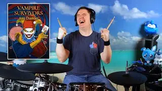 The Balatro Ante Chamber Theme From Vampire Survivors On Drums!