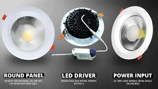 LED COB Ceiling Light Recessed Downlight