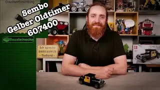 Ein sch&ouml;ner kleiner Oldtimer und nur ganz vielleicht ein C4 - SEMBO Gelber Oldtimer 607400