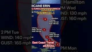 Hurricane category 4 @eastcoasttravelallroute
