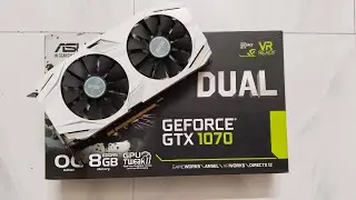 Asus GTX 1070 Dual OC ED On DH67Bl Intel Motherboard with i7 Processor_Yr 2023