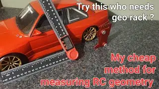 Set your RC car tow super cheap method (geometry rack ?)