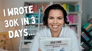 WRITING VLOG // writing 4 short stories in 3 days and kickstarting my motivation for the year