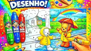 PINTANDO BOBBIE GOODS COM CANETINHAS TOUCH, COLORINDO BOBBIE GOODS COM KIT MARCADORES TOUCH 48 CORES