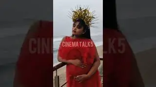 Shorts of Farina Venba Pregnancy Photoshoot