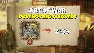 Art of War - Destroying a Castle | Speedrun in 2:59 [World Record]