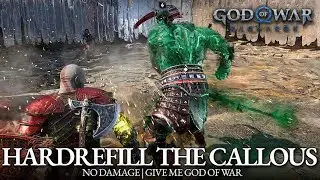 God of War Ragnarok - Hardrefill the Callous Boss Fight (No Damage / GMGOW)