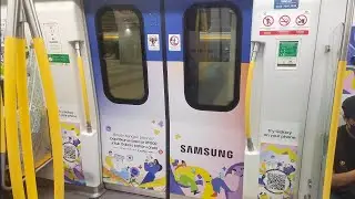MRT Putrajaya Line | Hyundai Rotem (Set 215)[Samsung Galaxy Wrap] Ride | HKL &rarr; Ampang Park