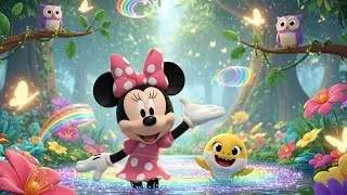 &ldquo;Minnie Mouse&rsquo;s Jungle Magical House Adventure with Baby Shark & Rainbow Owls 🌈🐭🦈🦉 | Fun Kids Story&rdquo;