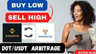 BINANCE + MAKISWAP UNLIMITED CRYPTO ARBITRAGE || BUY ON BINANCE, SELL ON MAKISWAP || MAKE 50% PROFIT