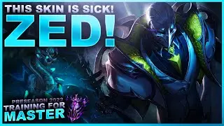 DEBONAIR ZED TAKES TO THE RIFT! - Training for Master | League of Legends