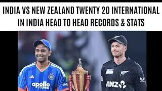 India vs New Zealand Twenty 20 International In India Head To Head Records & Stats.