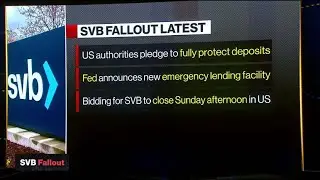US Backstops Bank Deposits to Avert Crisis After SVB Collapse