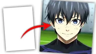 How to Draw Isagi Yoichi 🔥 
