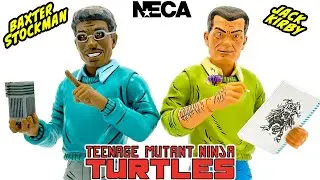 NECA TMNT Mirage Comics Baxter Stockman & Kirby Review!