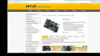 Начало работы с поворотным механизмом MYIR Z-turn