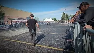 Motorcycle Stunt Show at Chitown Harley with Sendersonly