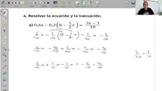 Ecuaciones con fracciones ejercicio resuelto