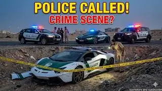 American Cop Reacts to Dubai Police Inside the Garage Dubai Police Just Got a Tesla Cybertruck 😱